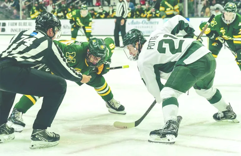 Crazy kind of hockey: Spartans’ special teams key sweep of Wildcats